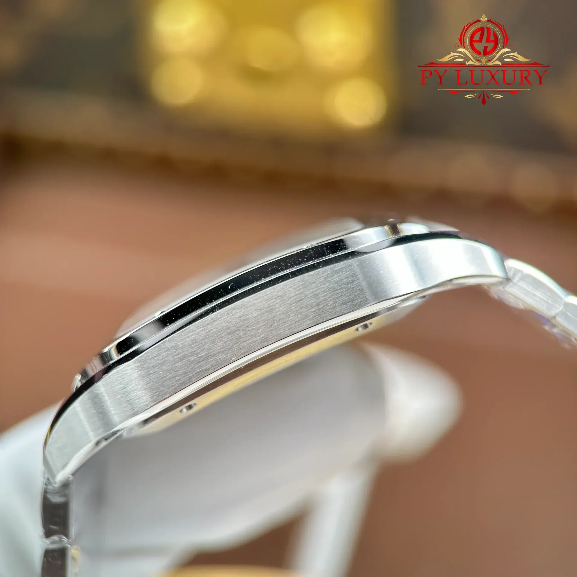 Cartier Santos Large Model White Dial Best Replica BVF 39.8mm - 图片 8