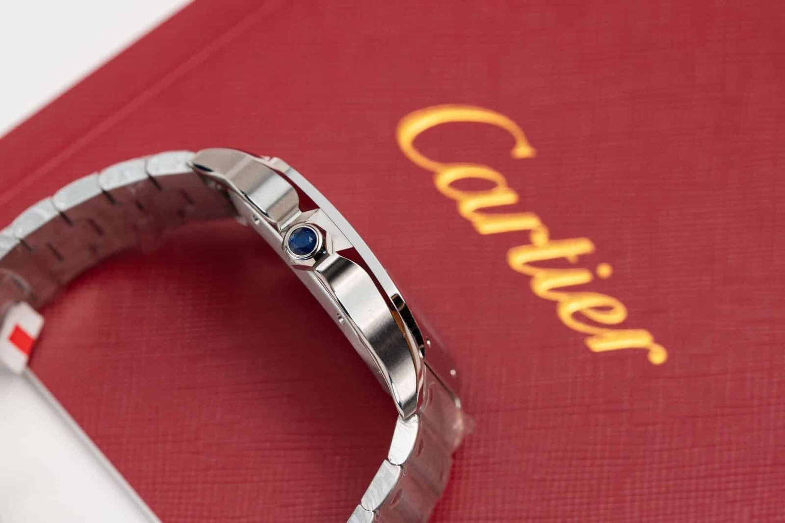 Cartier Santos Blue Dial Large Model Best Replica BVF 39.8mm - 图片 8