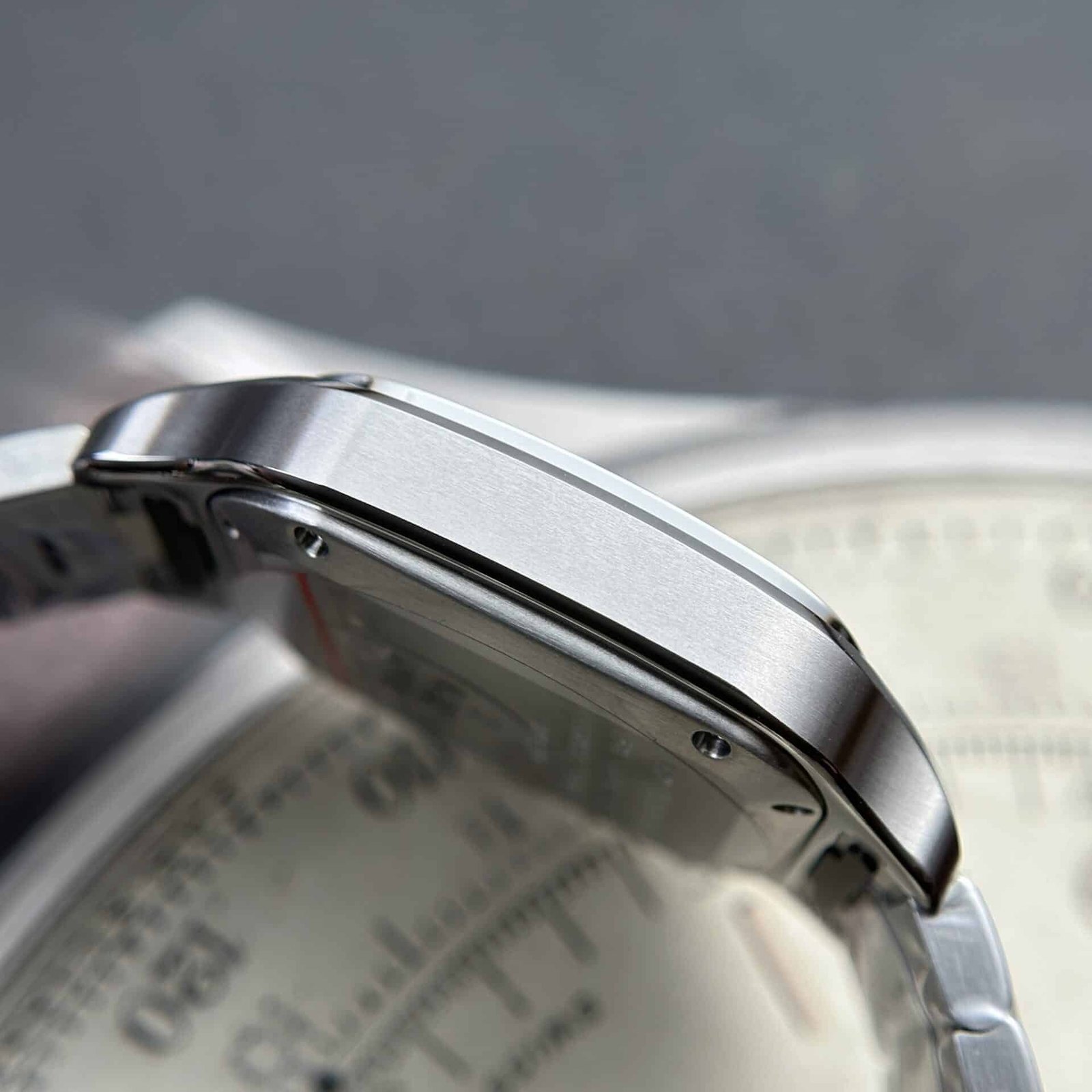 Cartier Santos WSSA0029 White Dial Medium Model Best Replica BVF 35.1mm - 图片 6