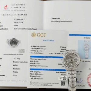 Rolex GMT-Master II 116769TBR Iced Out VVS1 Moissanite Best Replica 40mm