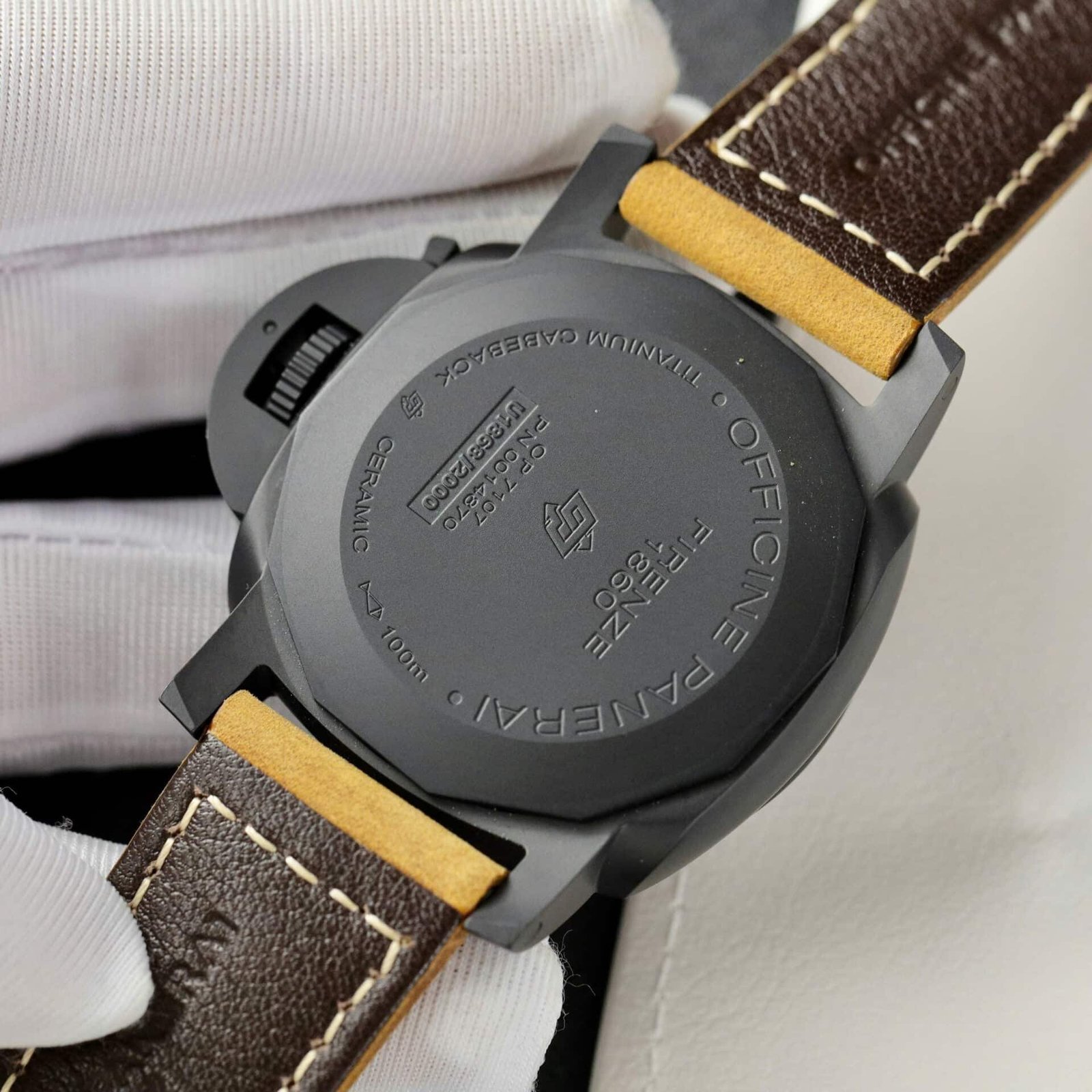 Panerai Luminor 1950 3 Days GMT Ceramic Black Dial PAM01441 1:1 Best Replica VSF 44mm - 图片 8