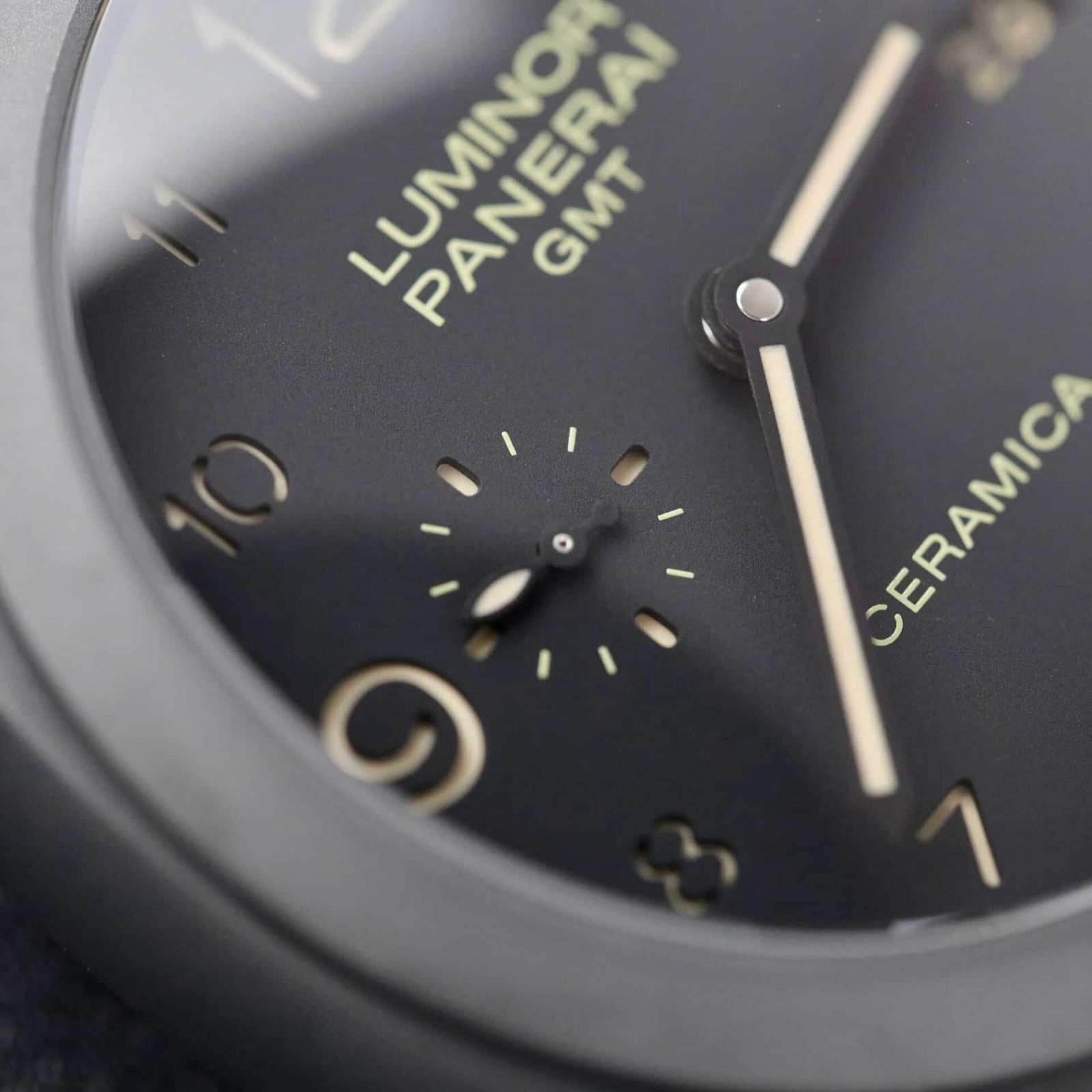 Panerai Luminor GMT Ceramica 1950 3 Days Black Dial PAM441 1:1 Best Replica VSF 44mm - 图片 5