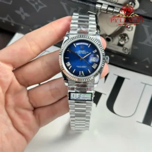 Rolex Day-Date 128239-0063 Blue Ombré Roman Dial 158g Best Replica QF 36mm