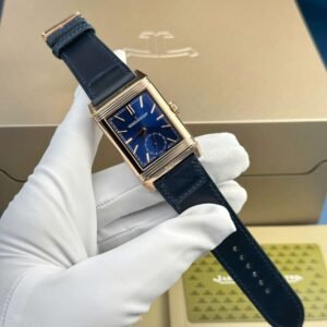 Jaeger-LeCoultre Reverso Tribute Duoface Small Seconds Q398258J Blue Dial Best Replica MGF 47×28.3mm