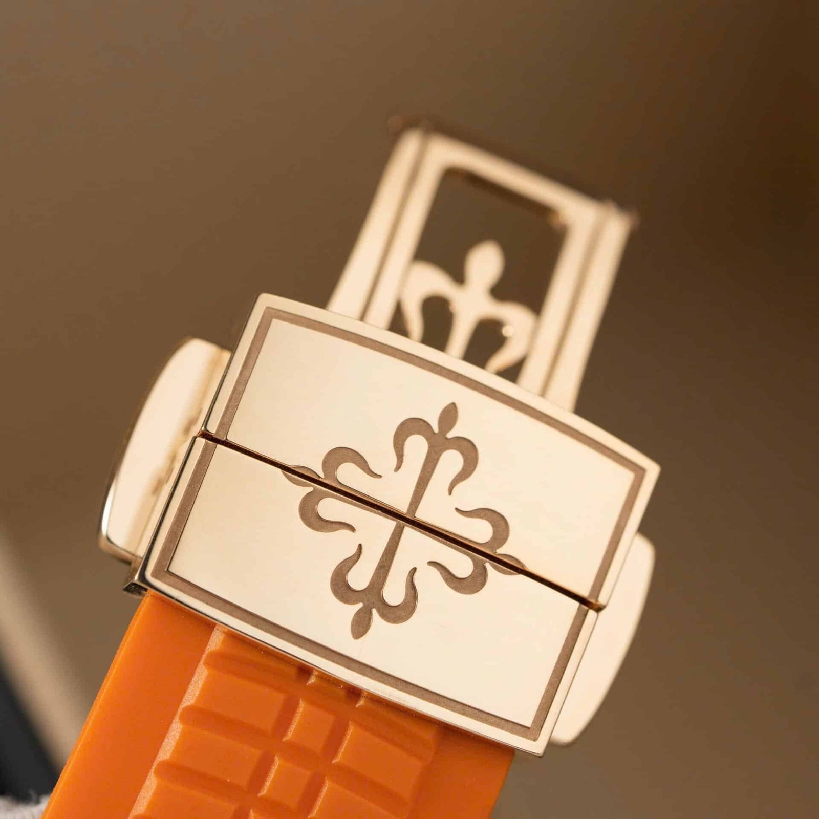Patek Philippe Aquanaut 5167R-001 Brown Dial 18K Solid Gold Orange Rubber 40mm - 图片 10