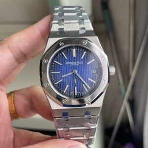 Audemars Piguet Royal Oak Jumbo Extra-thin 15202IP Blue Dial 89g Best Replica ZF 39mm