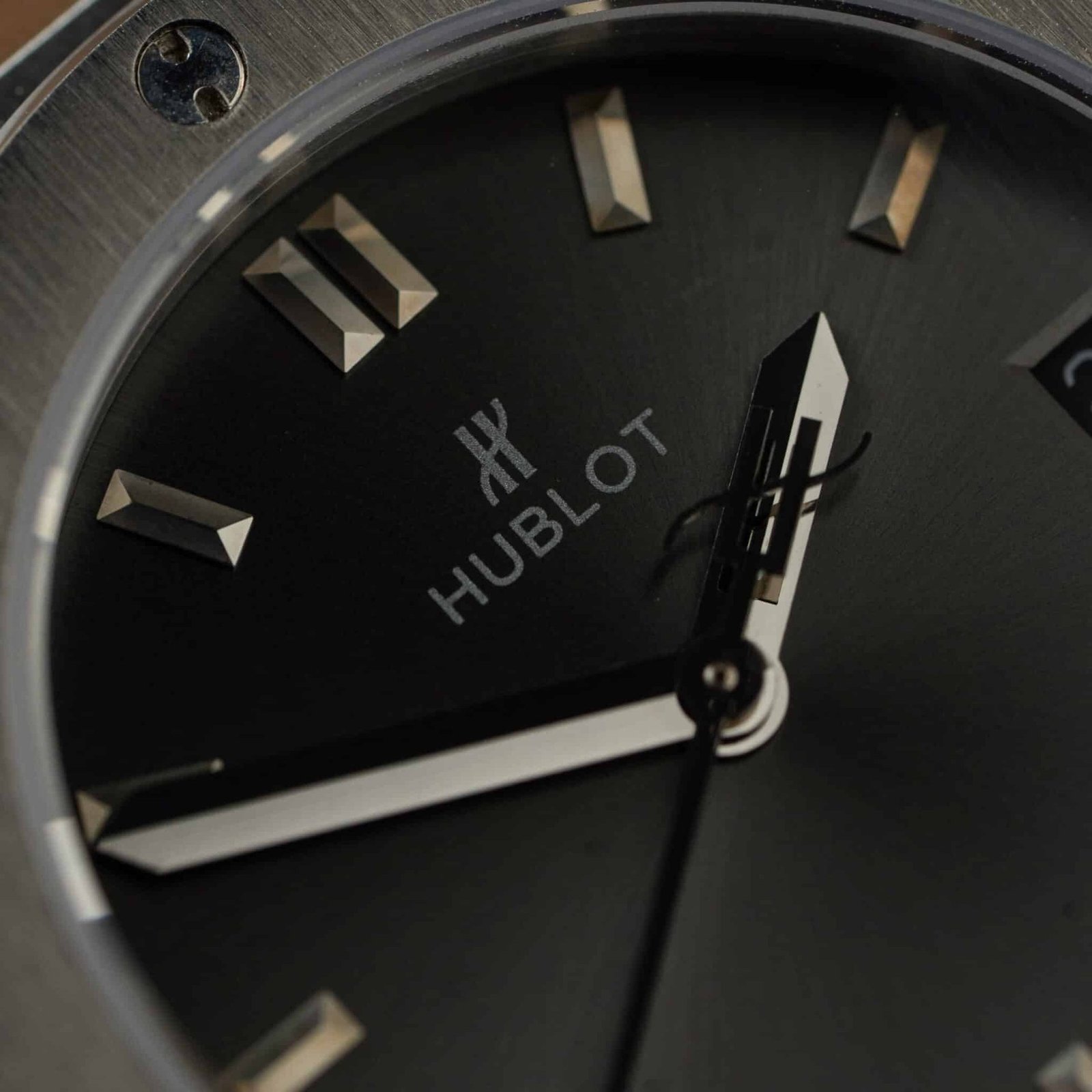 Hublot Classic Fusion Titanium Grey Dial Rubber Lady Watch Replica 33mm - 图片 4