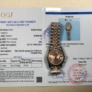 Rolex Datejust 278271 Two Tone 10K Gold Wrapped Rosé-colour Diamond Dial Jubilee Best Replica 31mm