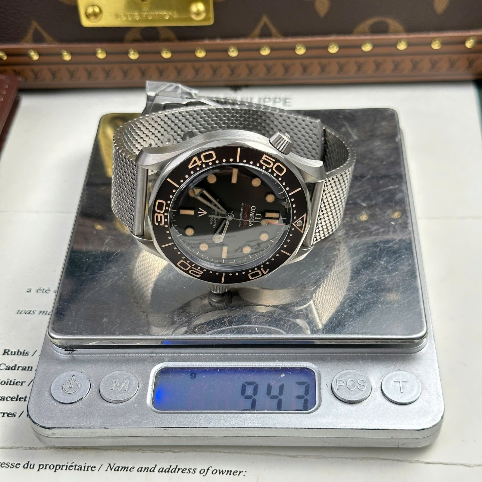 Omega Seamaster James Bond 007 No Time To Die Titanium Best Replica VSF 42mm - 图片 5