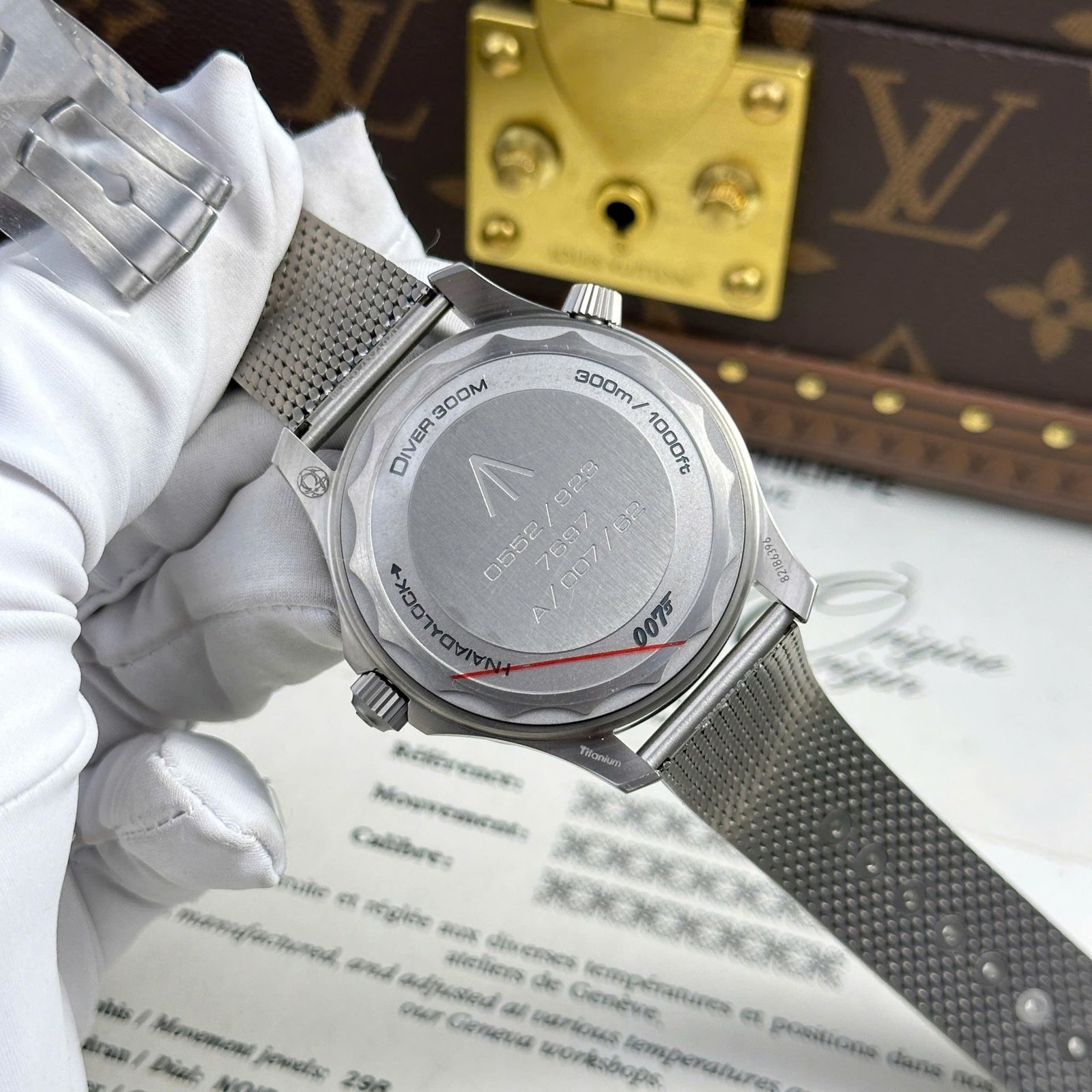 Omega Seamaster James Bond 007 No Time To Die Titanium Best Replica VSF 42mm - 图片 10