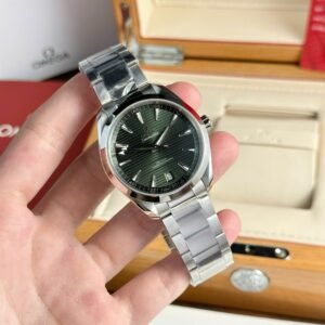 Omega Seamaster Aqua Terra Co-Axial Master Chronometer Green Dial Best Replica VSF 41mm
