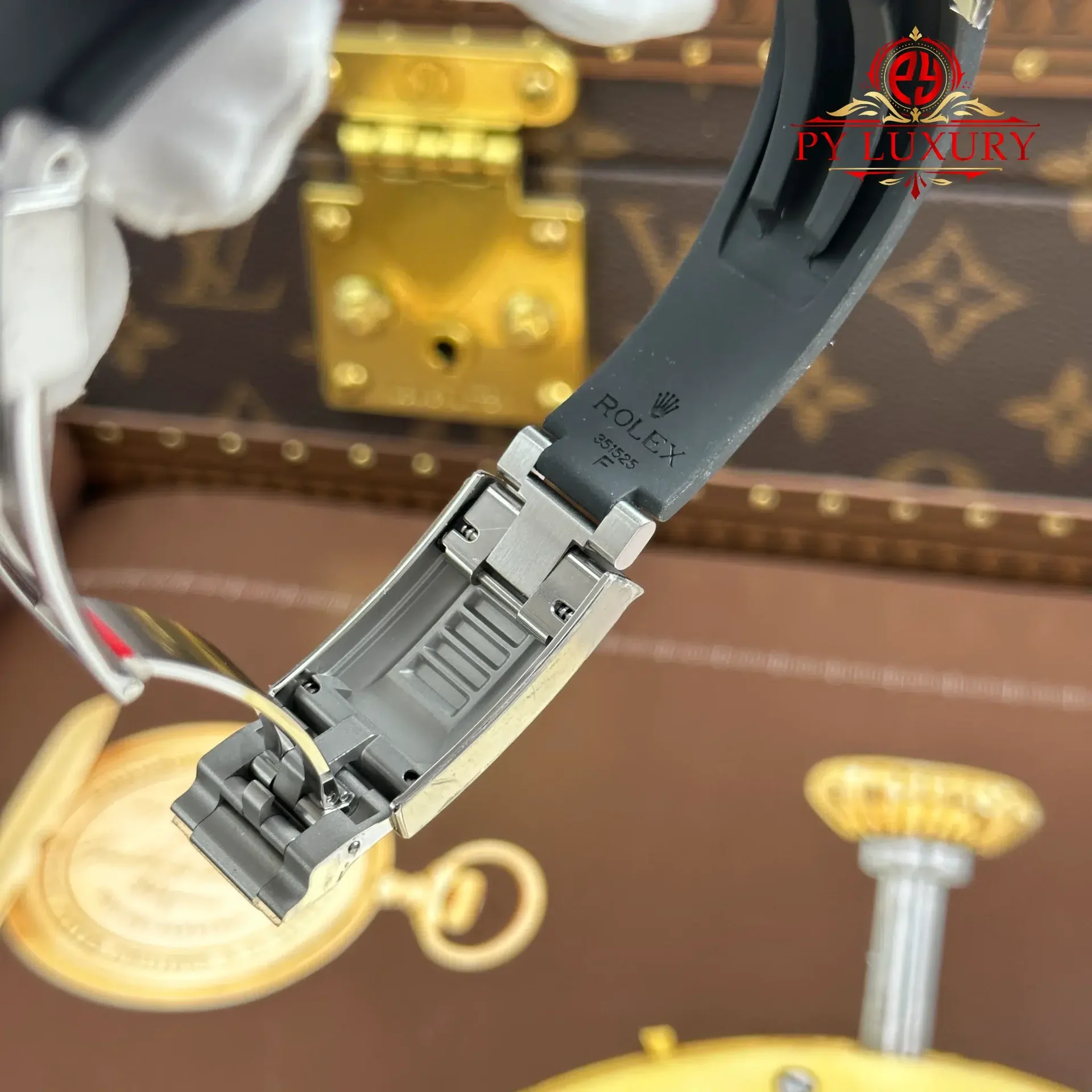 Rolex Yacht-Master 226659-0002 Black Dial Oysterflex V3 149g Super Clone VSF 42mm - 图片 12