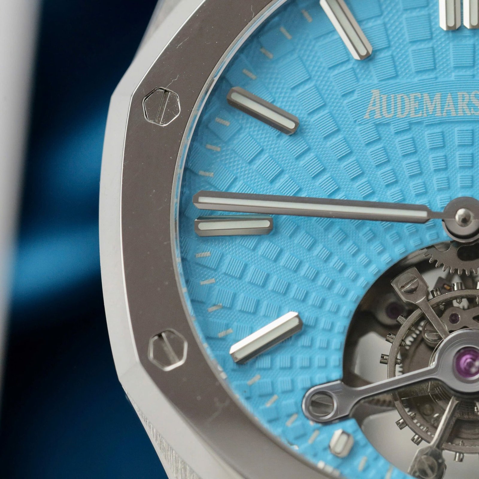 Audemars Piguet Royal Oak Tourbillon Tiffany Blue Dial Best Quality Replica 41mm - 图片 6