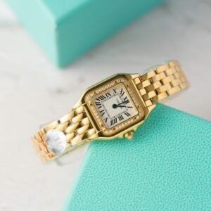 Cartier Panthère de Cartier WJPN0067 Yellow Gold Diamond Bezel Replica BVF 22mm x 30mm