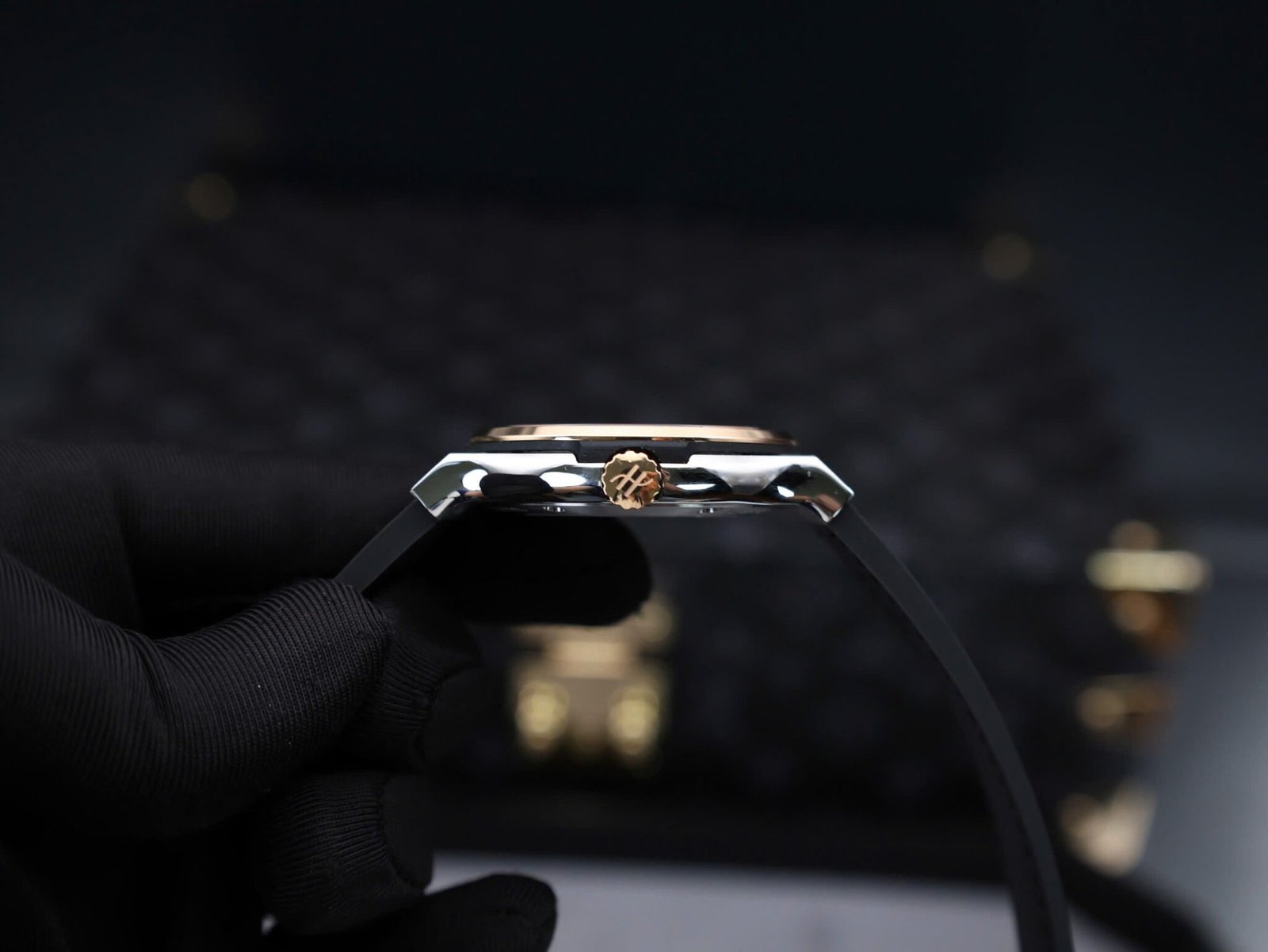 Hublot Classic Fusion Titanium King Gold Black Dial Best Replica 42mm - 图片 6