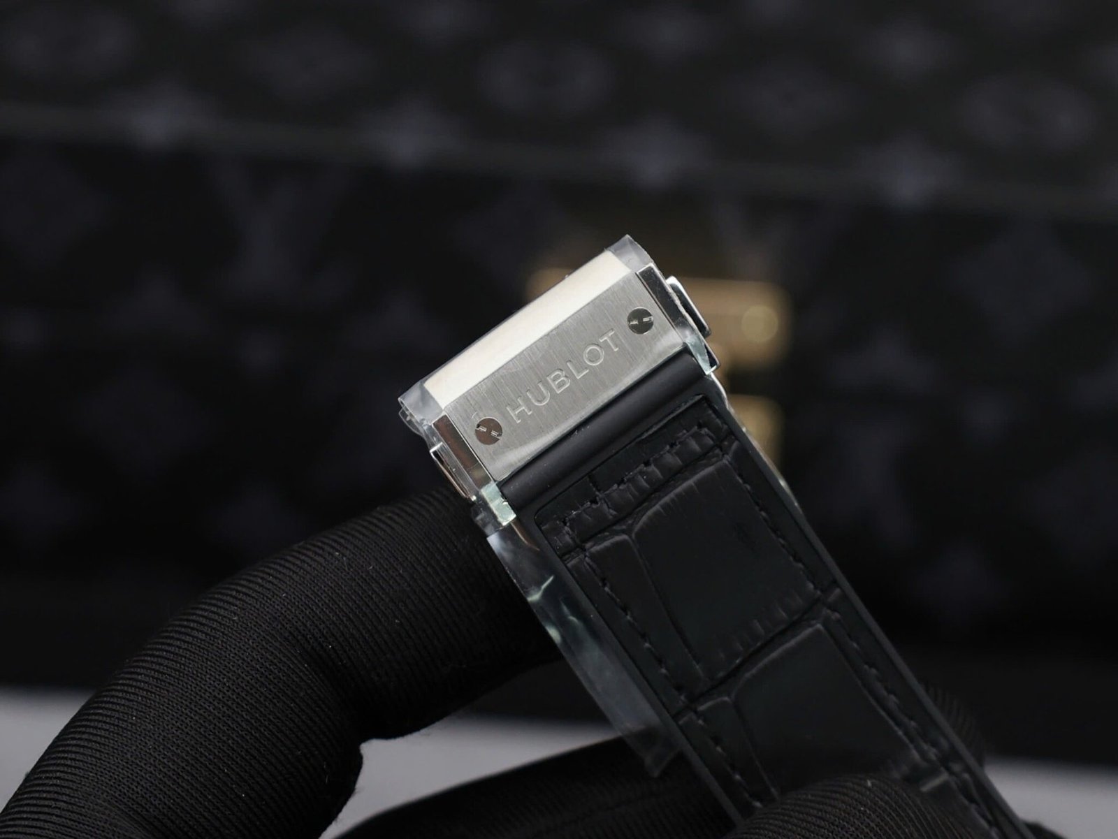 Hublot Classic Fusion Titanium White Dial Leather Strap 1:1 Copy 42mm - 图片 9