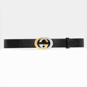 GUCCI BELT WITH INTERLOCKING G BUCKLE - B36