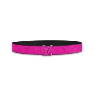 LOUIS VUITTON INITIALES 40MM REVERSIBLE BELT PINK - B81