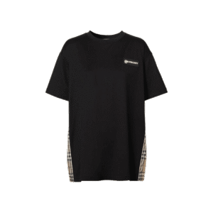 BURBERRY VINTAGE CHECK PANEL T-SHIRT – BBR62