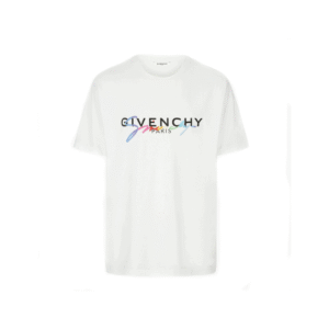 GIVENCHY RAINBOW SIGNATURE COTTON T-SHIRT - GVC5