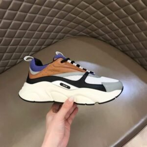 B22 SNEAKER TECHNICAL MESH WITH AND CALFSKIN - CD112
