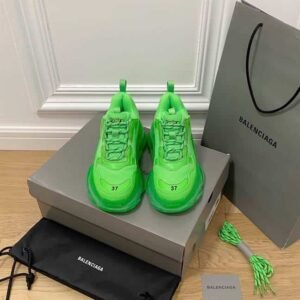 BALENCIAGA MEN'S TRIPLE S SNEAKER CLEAR SOLE - BB196