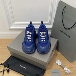 BALENCIAGA MEN'S TRIPLE S SNEAKER CLEAR SOLE - BB198