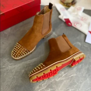 CHRISTIAN LOUBOUTIN HIGH-TOP SNEAKER - CL177