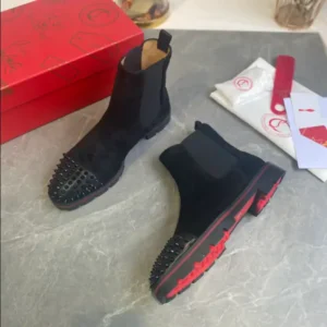 CHRISTIAN LOUBOUTIN HIGH-TOP SNEAKER - CL180