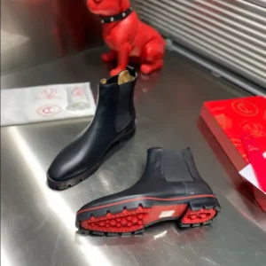 CHRISTIAN LOUBOUTIN HIGH-TOP SNEAKER - CL181