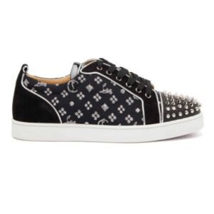 CHRISTIAN LOUBOUTIN LOUIS JUNIOR SPIKES ORLATO MEN'S FLAT - CL67