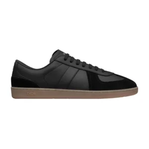 DIOR B01 MATCHPOINT SNEAKER BLACK SMOOTH CALFSKIN AND BLACK SUEDE – CD241