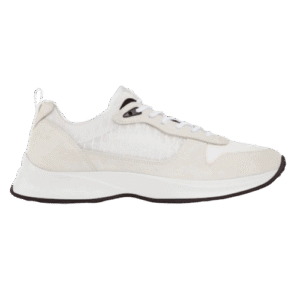 DIOR B25 OBLIQUE WHITE SUEDE RUNNER - CD38