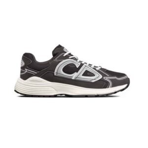 DIOR B30 SNEAKERS BLACK MESH AND TECHNICAL FABRIC - CD88