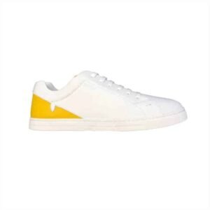 FENDI CORNER BUGS LOW-TOP SNEAKERS IN WHITE - FD07