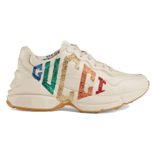 GUCCI RHYTON GLITTER SNEAKER