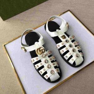 GUCCI SANDAL WITH DOUBLE G - SDG001