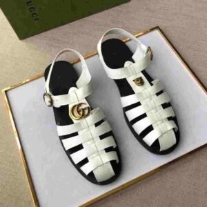 GUCCI SANDAL WITH DOUBLE G - SDG008