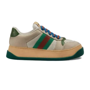 GUCCI SCREENER TRAINER SNEAKERS WITH WEB  – GC176