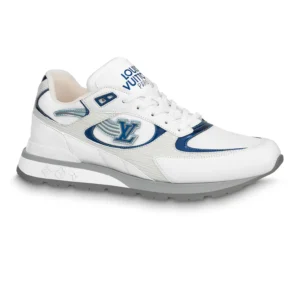 LOUIS VUITTON RUN AWAY SNEAKERS IN WHITE AND BLUE – LSVT360