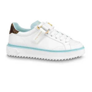 LOUIS VUITTON TIME OUT SNEAKER IN WHITE AND BLUE – LSVT365