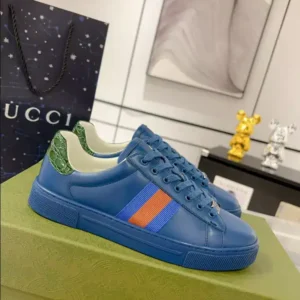 MEN'S GUCCI ACE SNEAKER WITH WEB - GC214