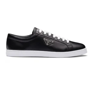 PRADA BRUSHED LEATHER SNEAKERS - PRD043